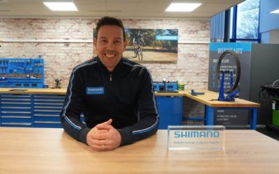 Kenny van Hummel en Danny Nelissen aan de slag bij Shimano Service Center